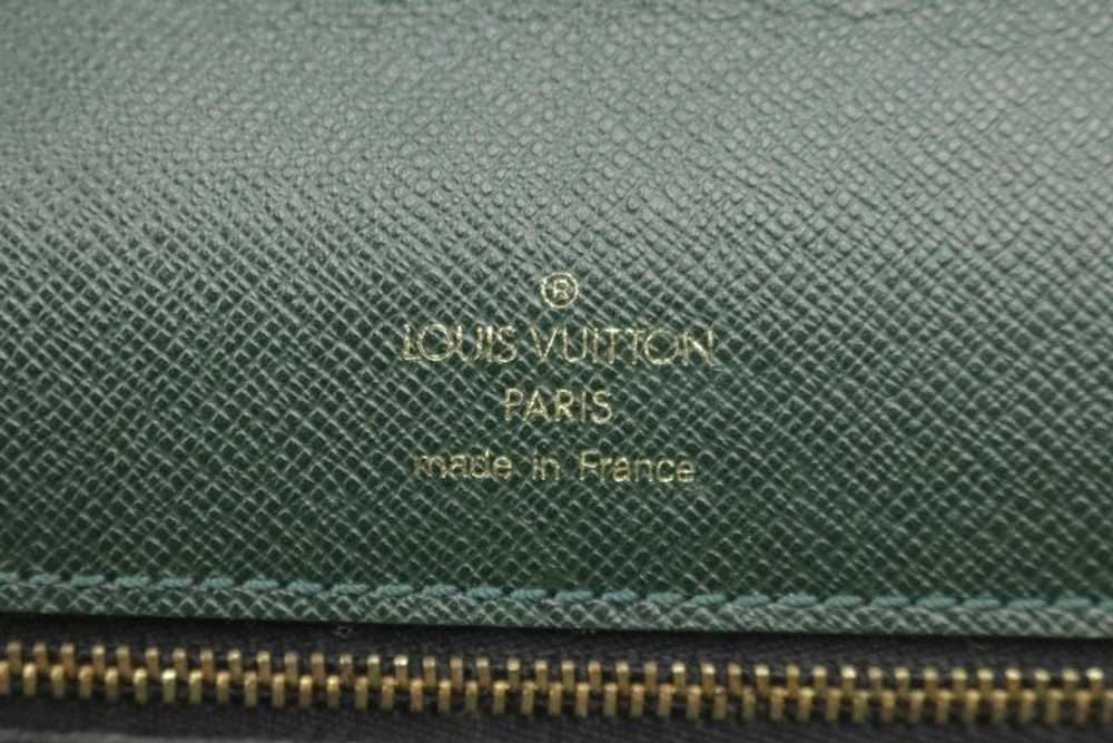 Louis Vuitton Louis Vuitton Green Taiga Pochette … - image 8