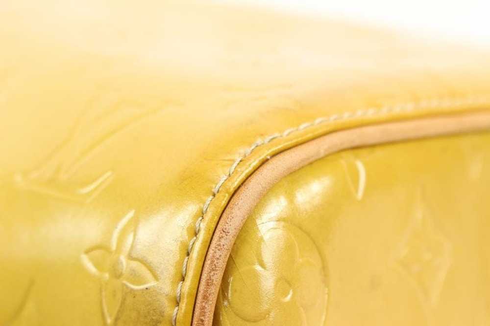 Louis Vuitton Louis Vuitton Yellow Monogram Verni… - image 11