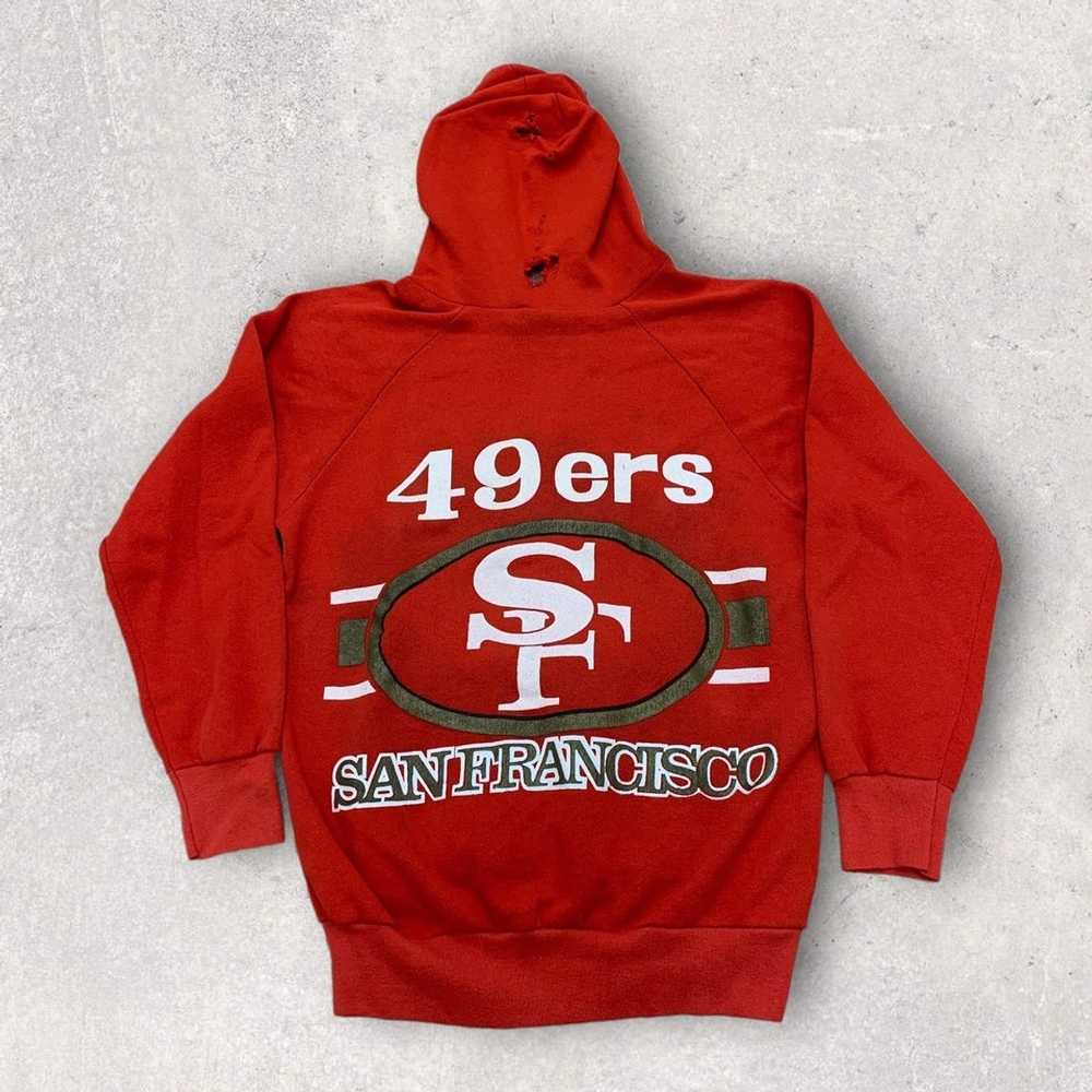 1990s San Francisco 49ers Super Stained Sweatshirt – Red Vintage Co