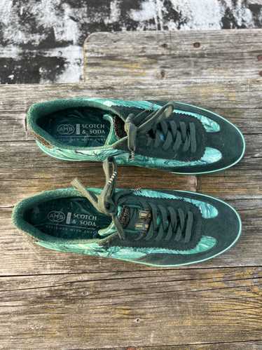 Scotch & Soda Scotch & Soda Marble Green Sneakers