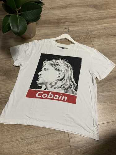 Kurt Cobain × Nirvana Kurt Cobain divided H&M t s… - image 1