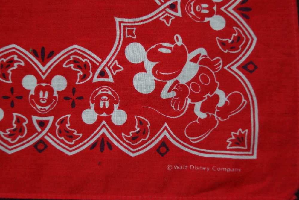 Disney × Vintage TOKYO DISNEYLAND 100% COTTON HAN… - image 3