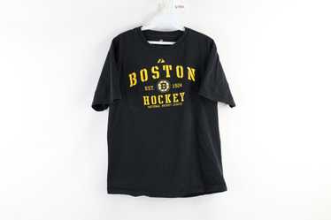 Boston Bruins 47 Brand Women's V-Neck T-Shirt New Wicked Awesome Medium