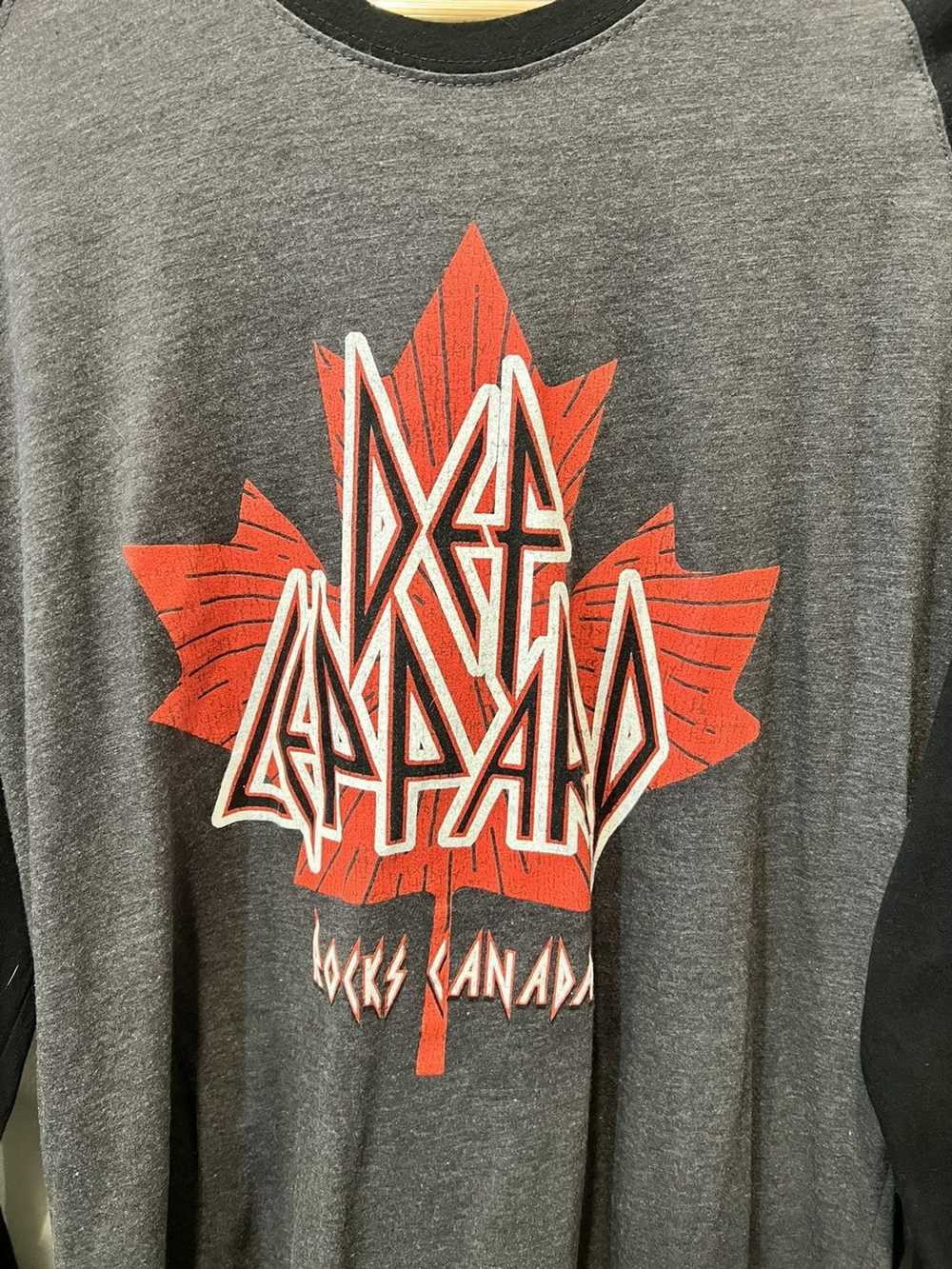 Band Tees × Def Leppard × Made In Usa Def Leppard… - image 2