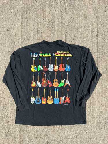 Vintage Vintage Guitar Long Sleeve Shirt