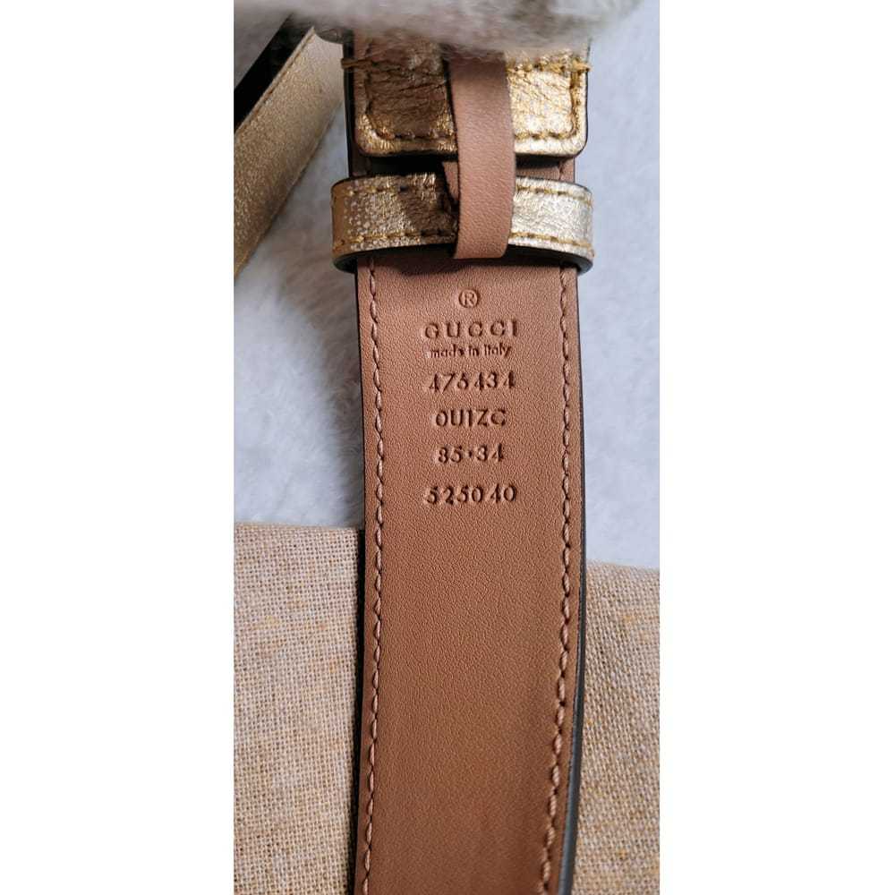Gucci Gg Marmont Oval leather handbag - image 4