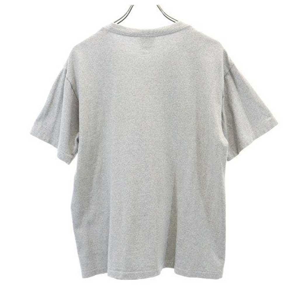 Bape Short Sleeve T-Shirts Gray Design Milo Print… - image 2