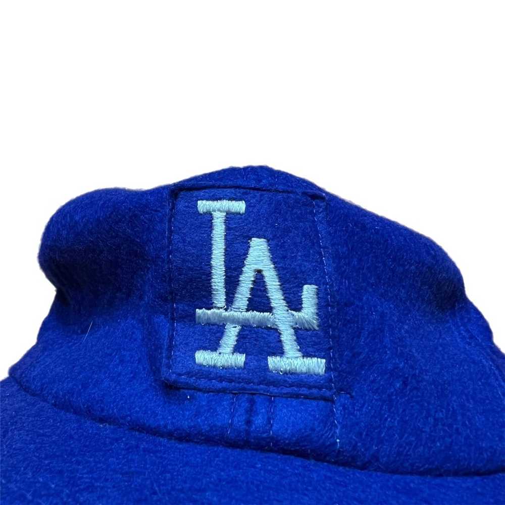 Vintage LA Dodgers Baseball Hat Size A Just Large Blu… - Gem