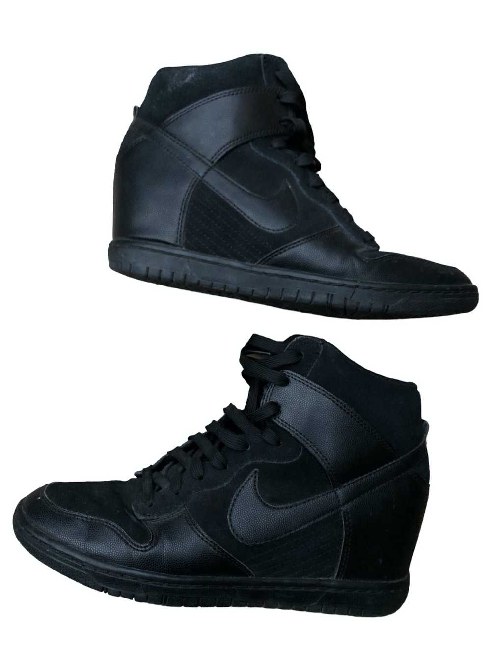 Nike RARE 2013 Nike Dunk Sky High Black Hidden We… - image 2