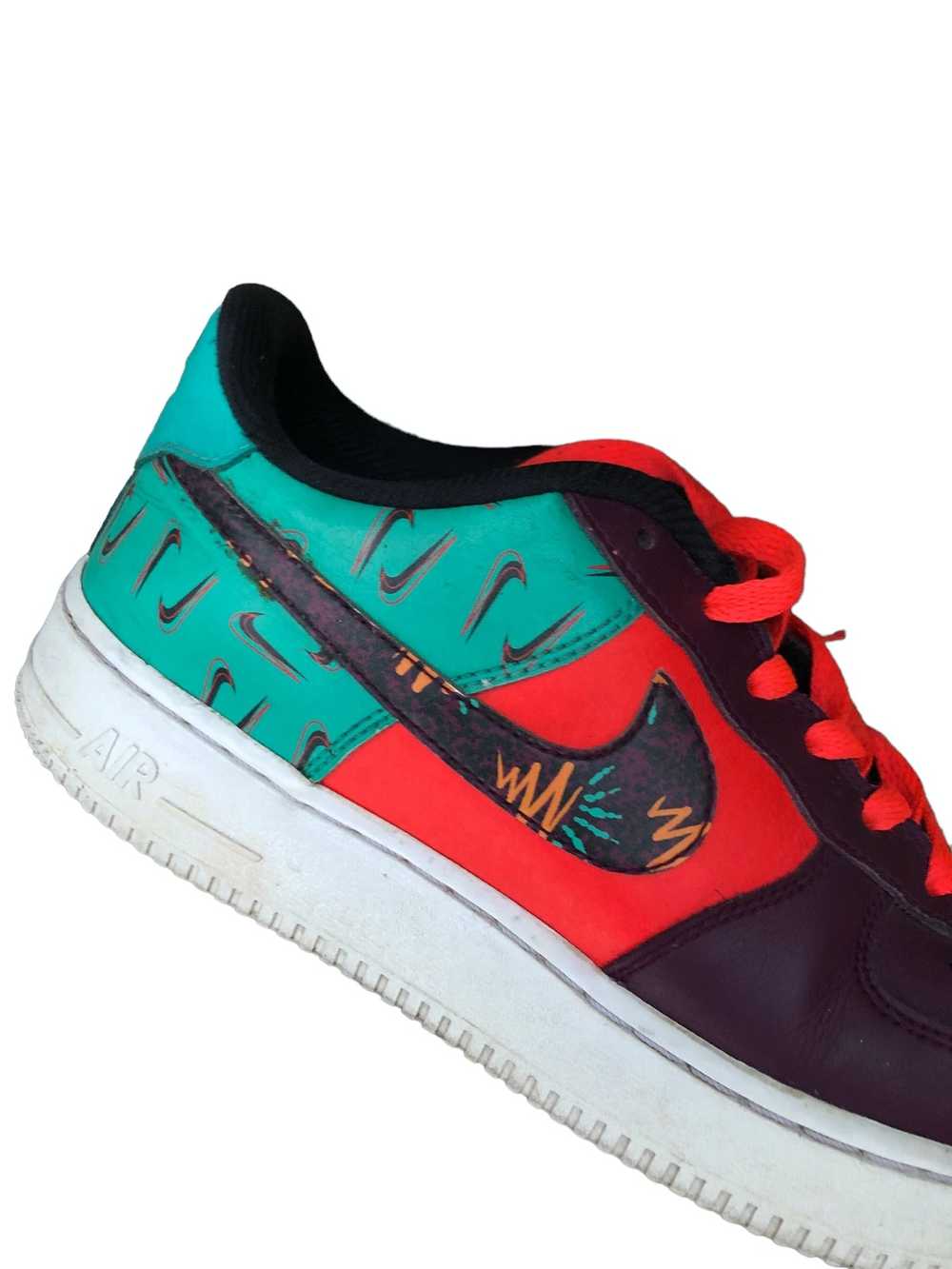 Nike RARE 2018 Nike Air Force 1 Low What The 90s … - image 10