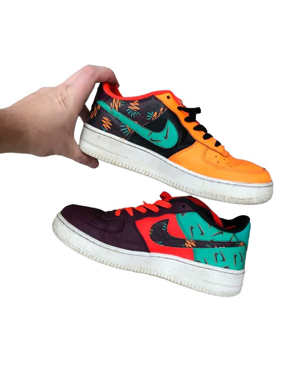 Nike RARE 2018 Nike Air Force 1 Low What The 90s … - image 11