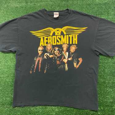 Aerosmith × Band Tees × Vintage Aerosmith Global … - image 1
