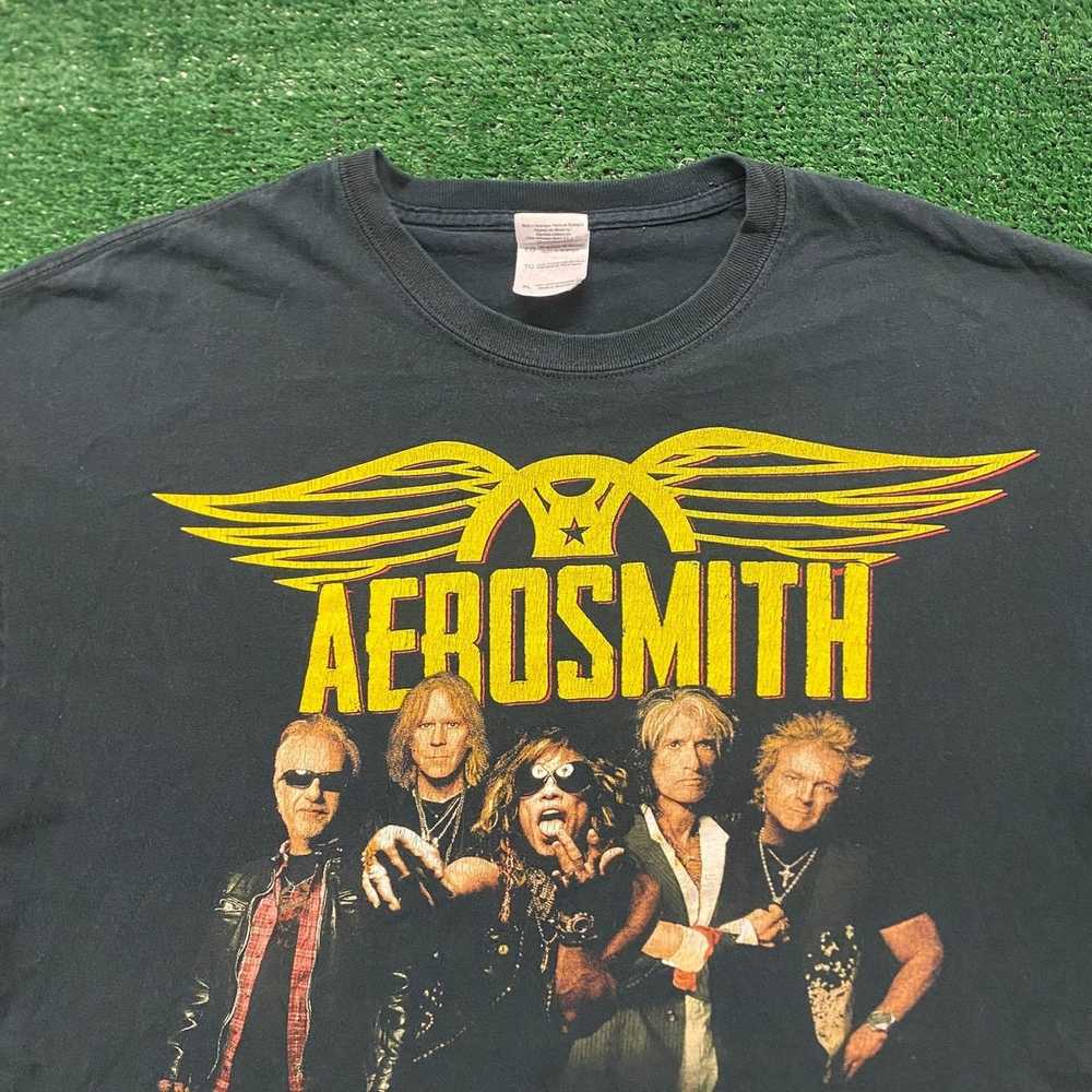 Aerosmith × Band Tees × Vintage Aerosmith Global … - image 2