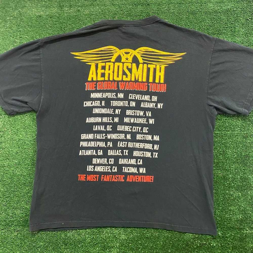 Aerosmith × Band Tees × Vintage Aerosmith Global … - image 4