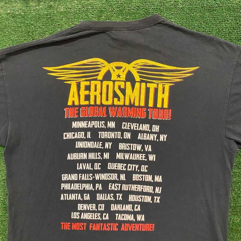Aerosmith × Band Tees × Vintage Aerosmith Global … - image 5