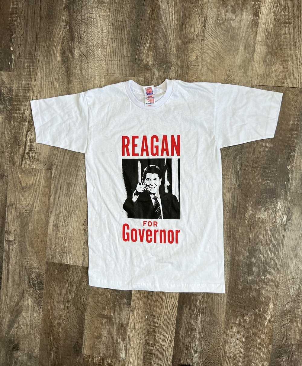 Vintage Vintage Reagan For Governor Shirt - image 1