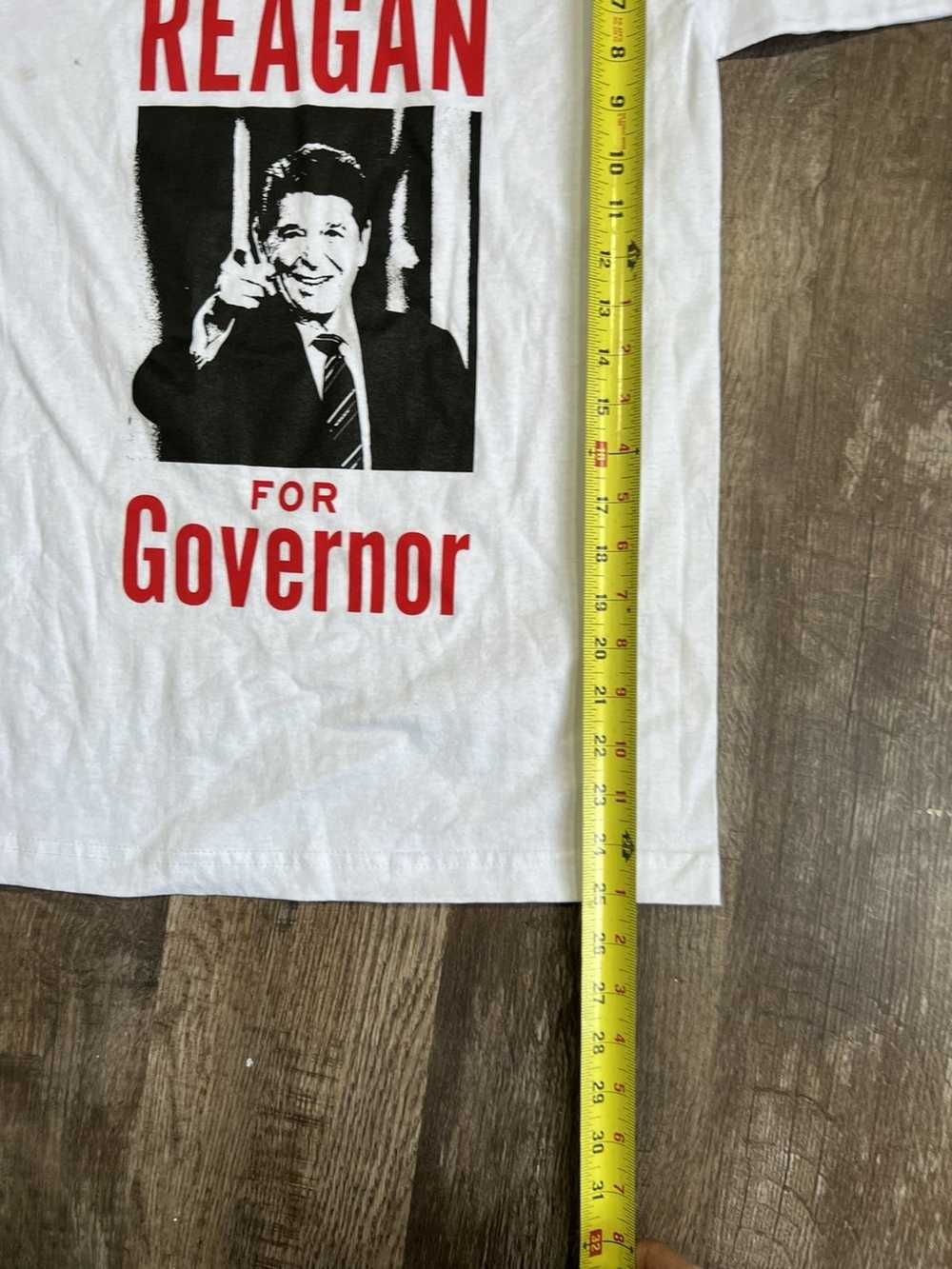 Vintage Vintage Reagan For Governor Shirt - image 5