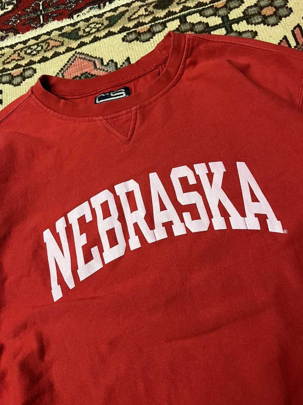 American College × Vintage Vintage Nebraska sweat… - image 3