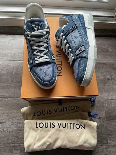 Louis Vuitton Louis Vuitton Trainer Monogram Denim  Size 11 Available For  Immediate Sale At Sotheby's