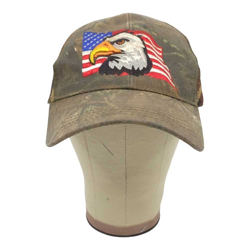 Other Vintage Camouflage Eagle Flag 3D Patch Mesh… - image 7