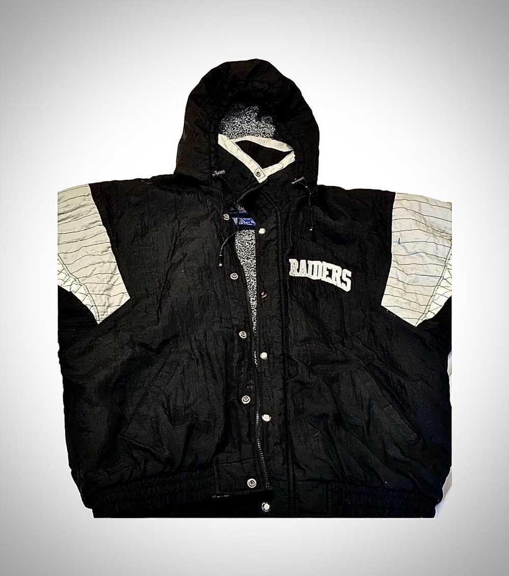 Los Angeles Raiders Throwback Starter Jacket XL Coat Parka Vintage