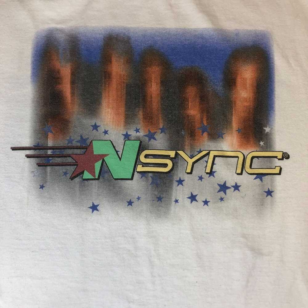 Band Tees × Vintage Vintage N'Sync Band Tee Shirt… - image 6