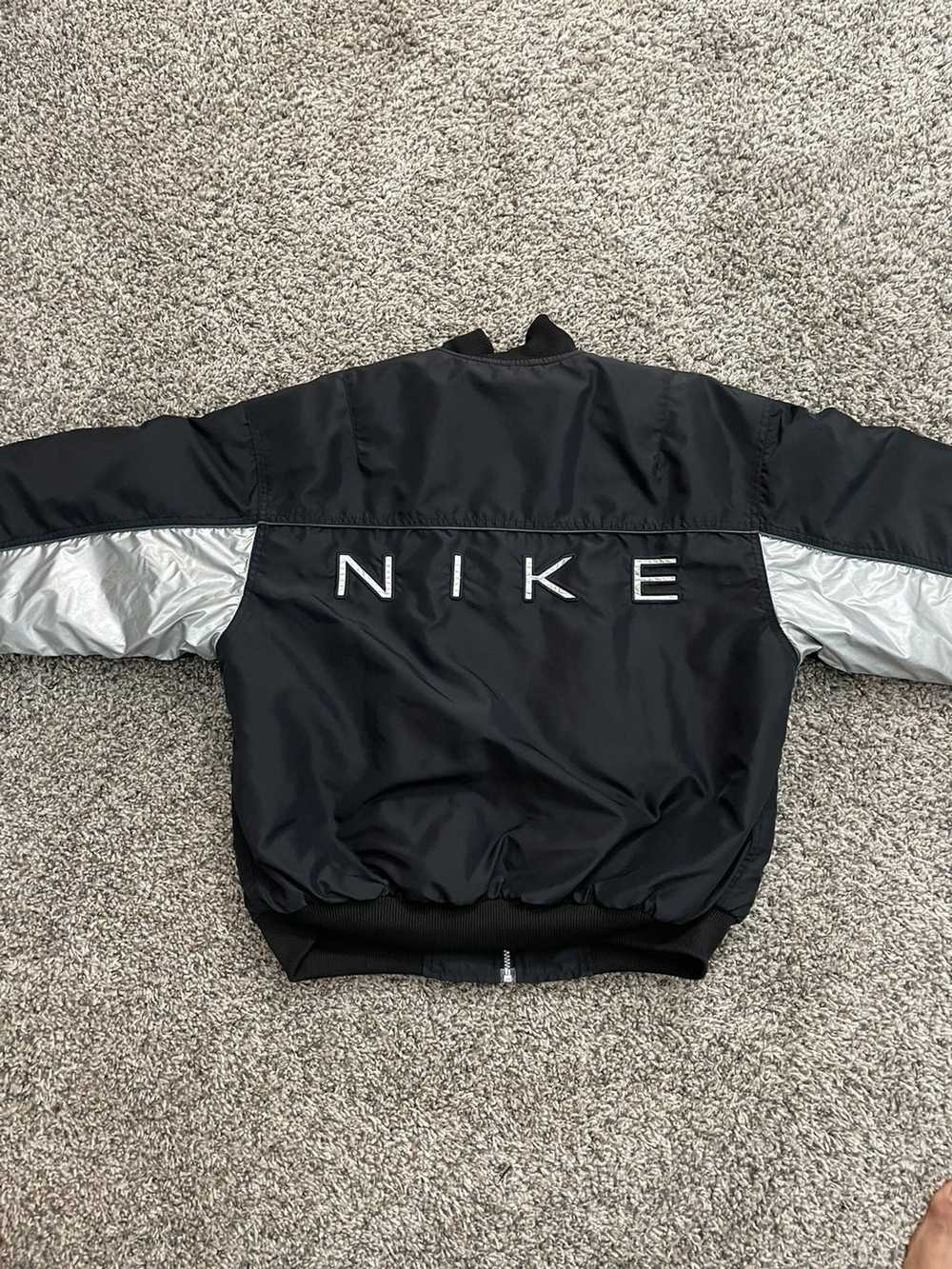 Nike × Vintage 90s Nike reversible puffer - image 2