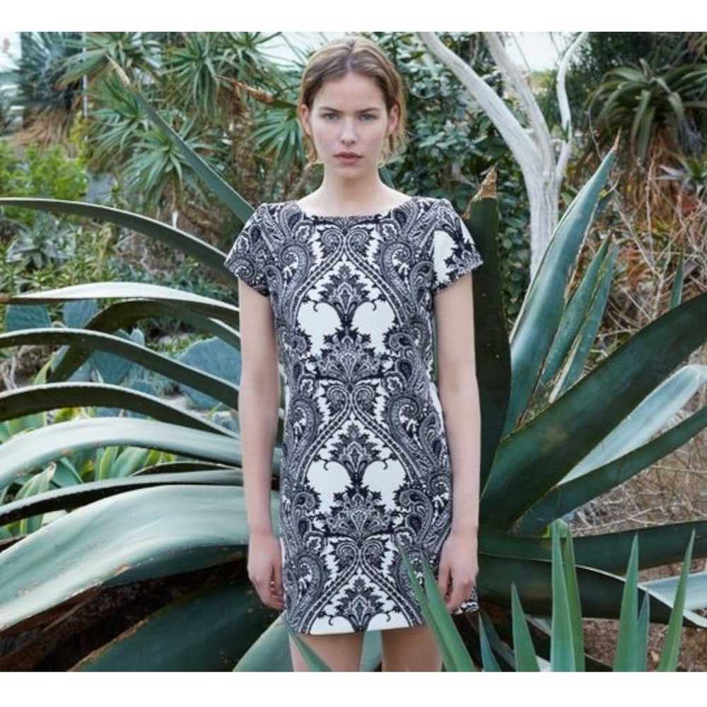 Zara ZARA Woman Medium Paisley Print Shift Dress … - image 9