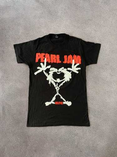 Pearl Jam Vintage Poster Original February 1992 UK ALIVE Tour 33x22