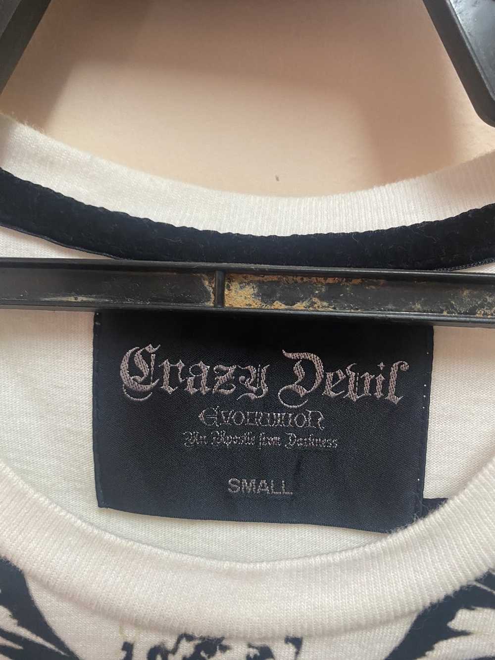 Skulls × Varsity Jacket × Very Rare Crazy Devil V… - image 3