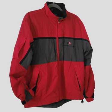 Vintage 90s Mens Soccer Coach Athletic Jacket Pullover Jacket Mens