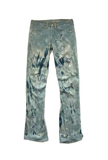 Tie Dye jeans by Next and Vintage denim shirt - Les Berlinettes