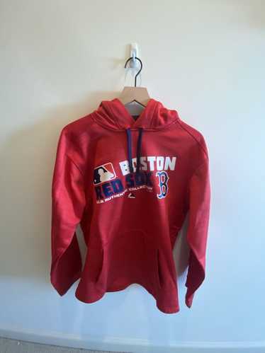 Boston Red Sox Sweater Men XL Adult Gray Majestic Hoodie MLB