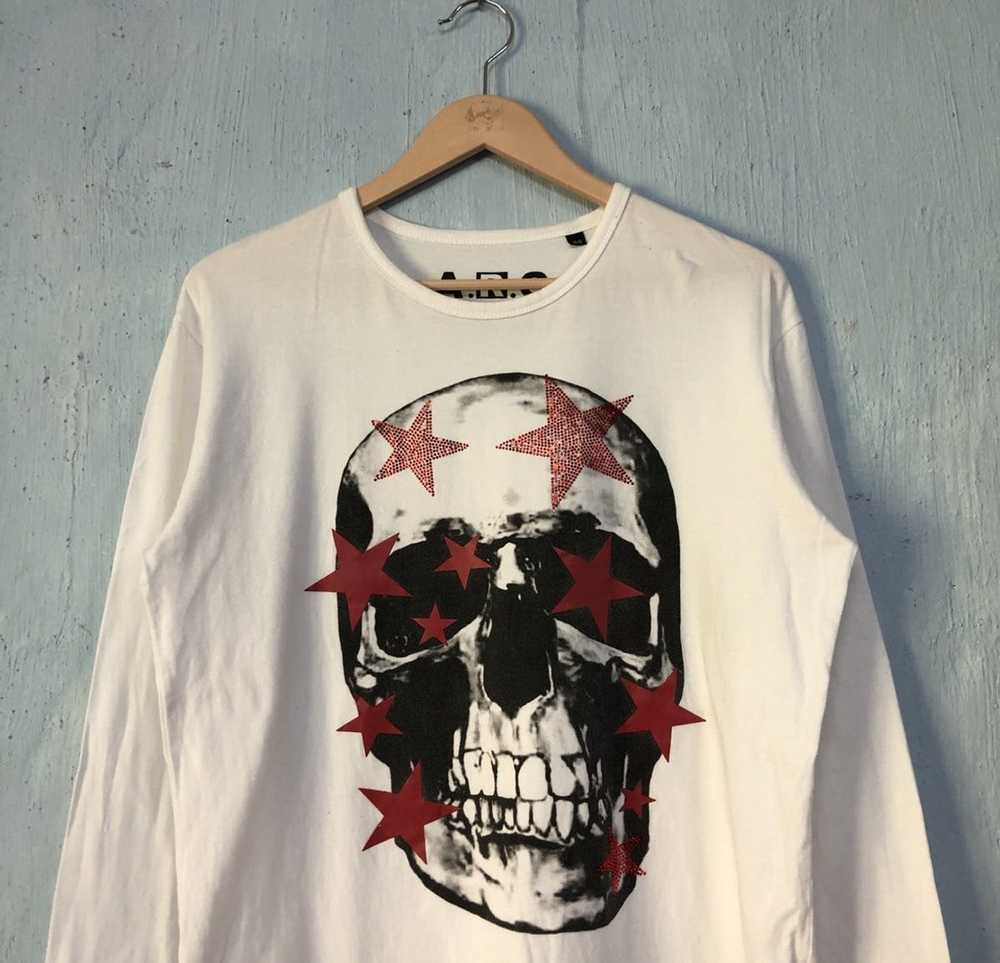 Skulls × Streetwear Skulls Big Print Long Sleeves… - image 2