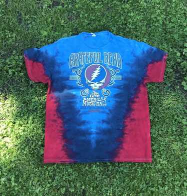 Official Vintage Grateful Dead Here Comes Sunshine Liquid Blue Tie Dye  Hoody Band 2000 - Hnatee