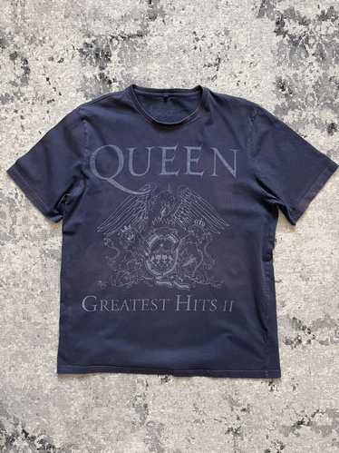 Band Tees × Queen Tour Tee Queen T-Shirt 2012 blue