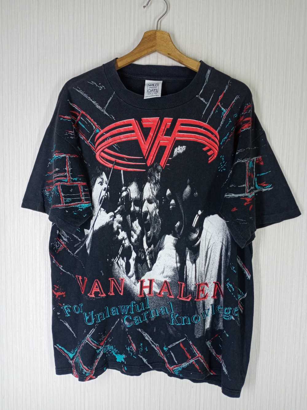 Band Tees × Made In Usa × Vintage Rare Vintage 19… - image 1