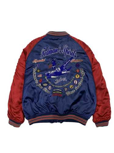 Tedman California Devil Wool Blend Baseball Varsity Jacket Rare