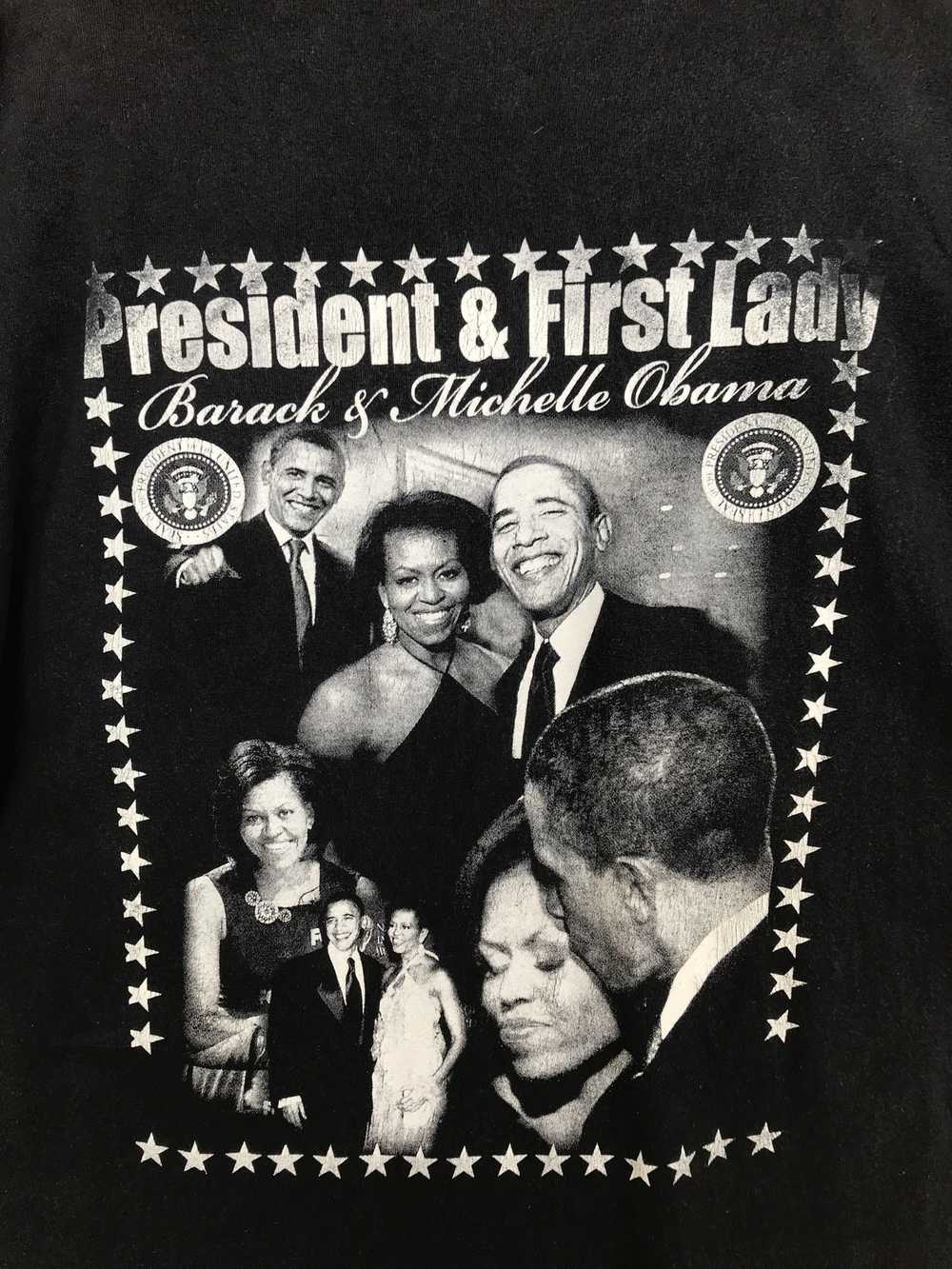 Obama × Rap Tees × Vintage Vintage 2000s Barrack … - image 6