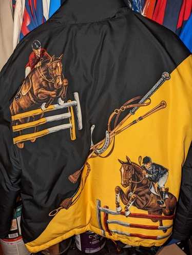 POLO Ralph Laurenジャンバー POLO RALPH LAUREN BIG PONY Womens SPELL-OUT LOGO DOWN PUFFER