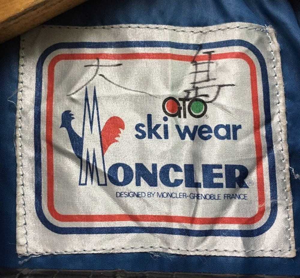 Moncler Vintage Moncler Ski Windbreaker Jacket Sm… - image 9