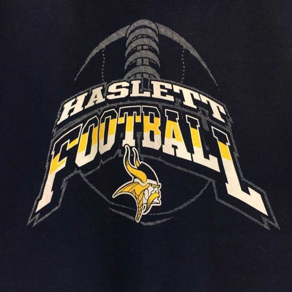 Vintage Vintage Haslett Football Crewneck Sweatsh… - image 6