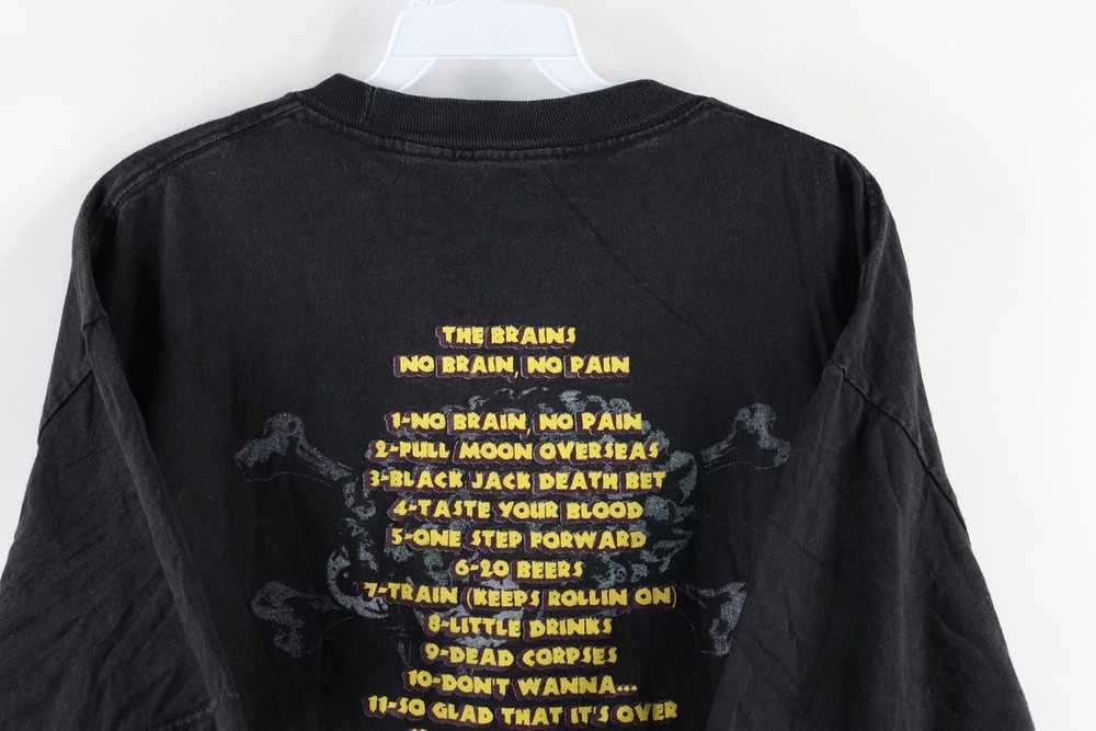 Vintage Vintage The Brains No Brain No Pain T-Shi… - image 6