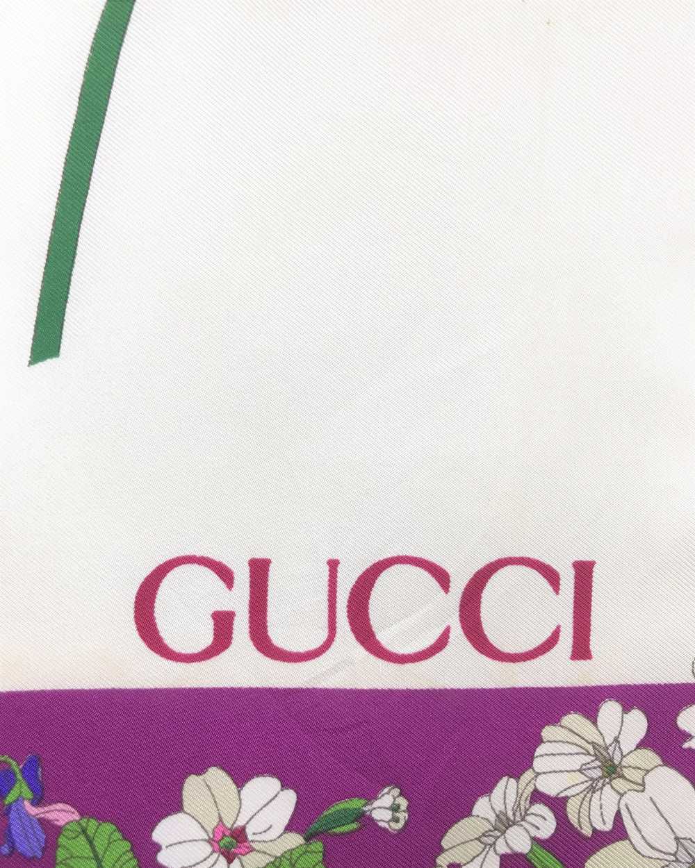 Gucci × Luxury × Vintage GC804 Vintage Gucci Silk… - image 9