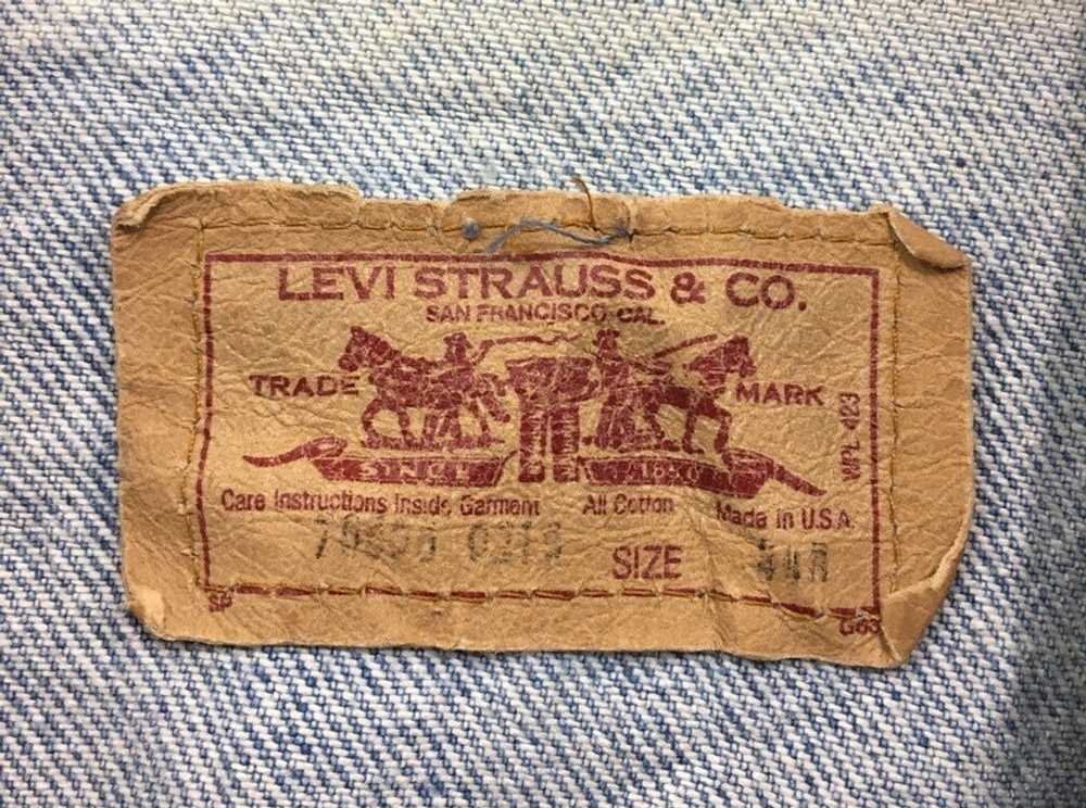 Levi's Vintage Levi Strauss Levi's Button Up Slee… - image 10