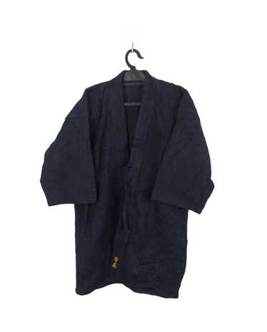 Indigo × Kimono Japan Dragon Japanese Traditional… - image 1