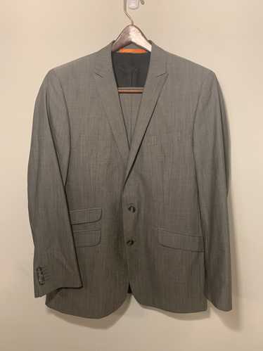 Ben Sherman Ben Sherman Gray 2 Button Wool Suit