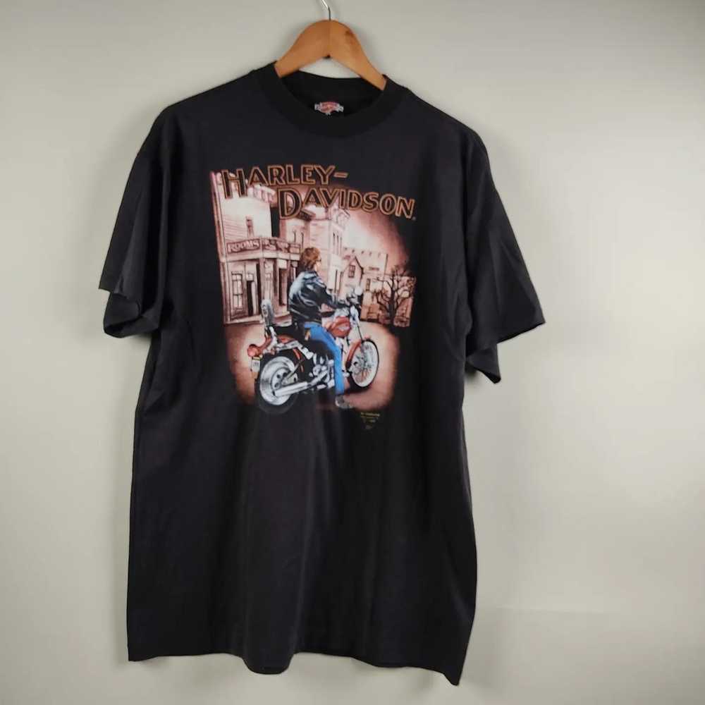 Band Tees × Rock Tees × Vintage 1990 Harley David… - image 7