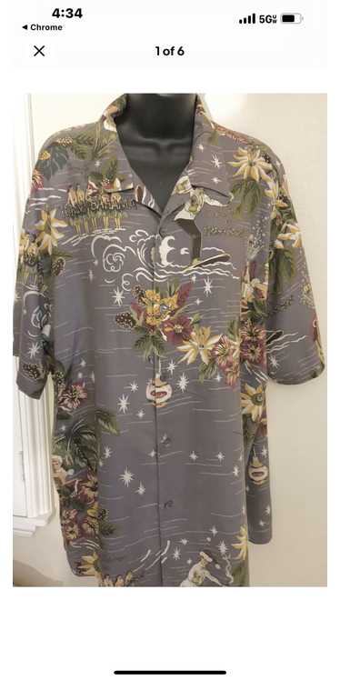 Tommy Bahama Silk Happy Huladays Christmas Shirt