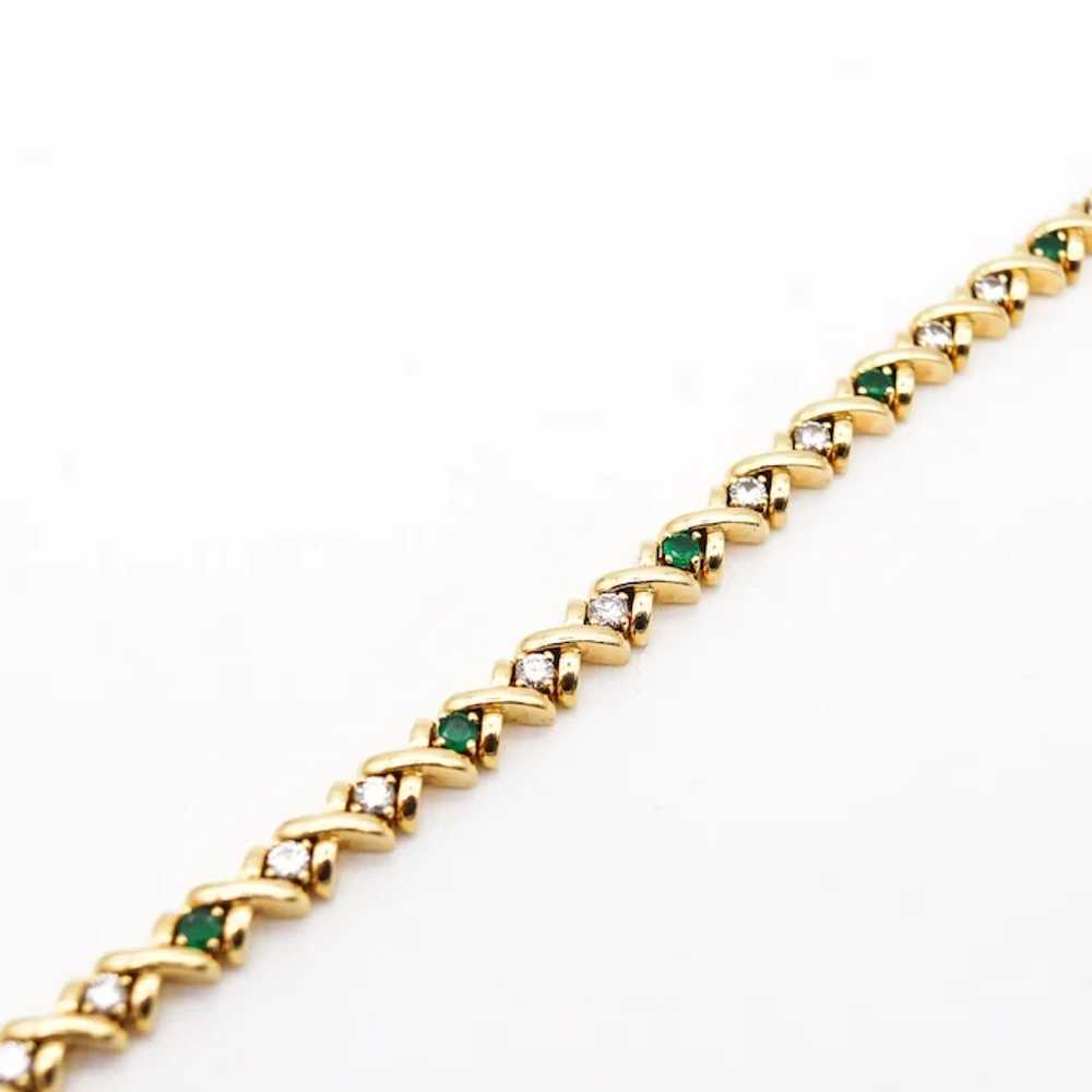 Tiffany & Co. Riviera Bracelet In 18Kt Gold With … - image 2